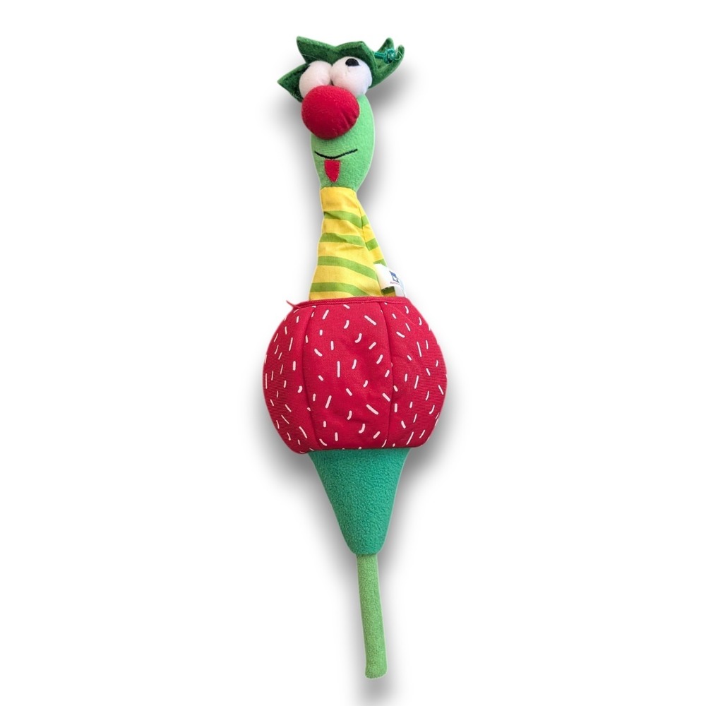Vintage 2001 Manhattan Toy Webster Worm Lollipuppet Little Einstein 13''